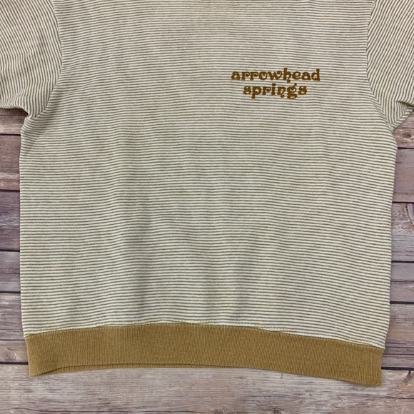 Vtg 60s Champion stripe short sleeve sweatshirt - Picture 5 of 12